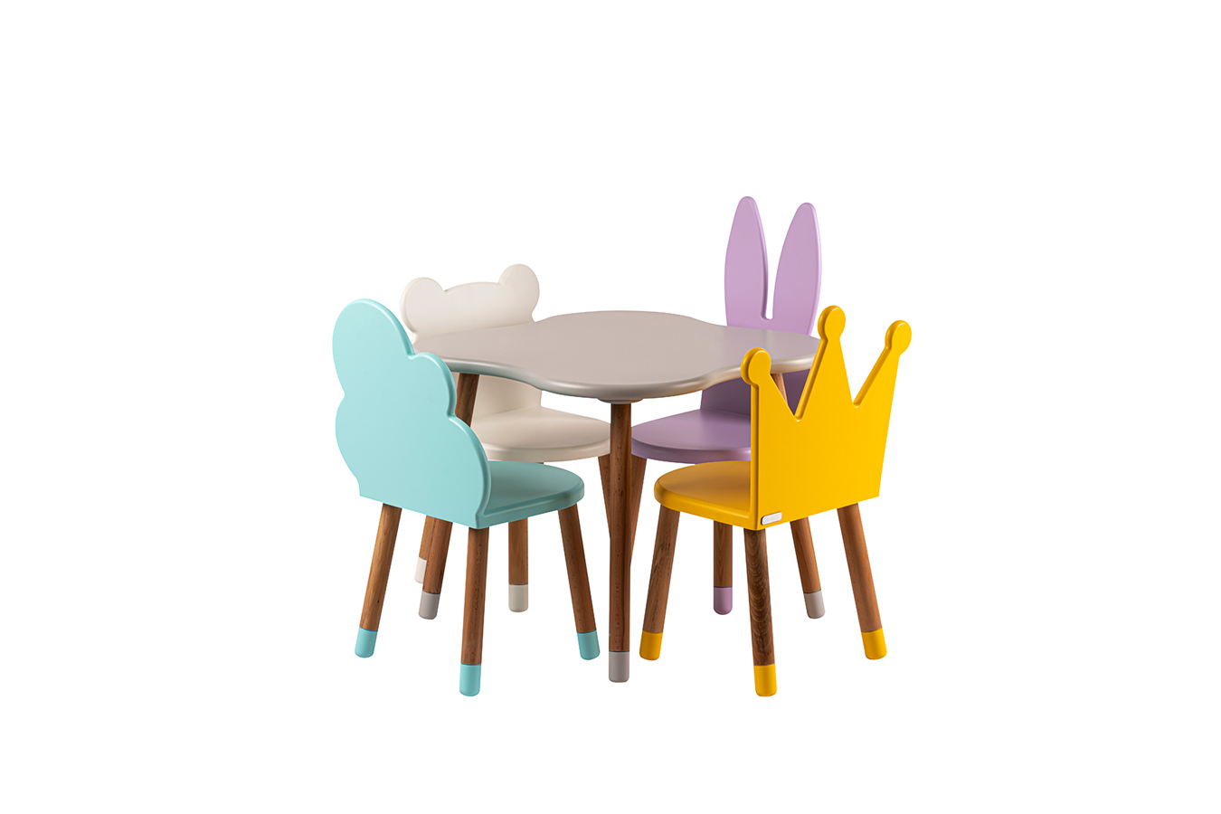 صندلی عروسکی تاج با پایه 5 سانتی