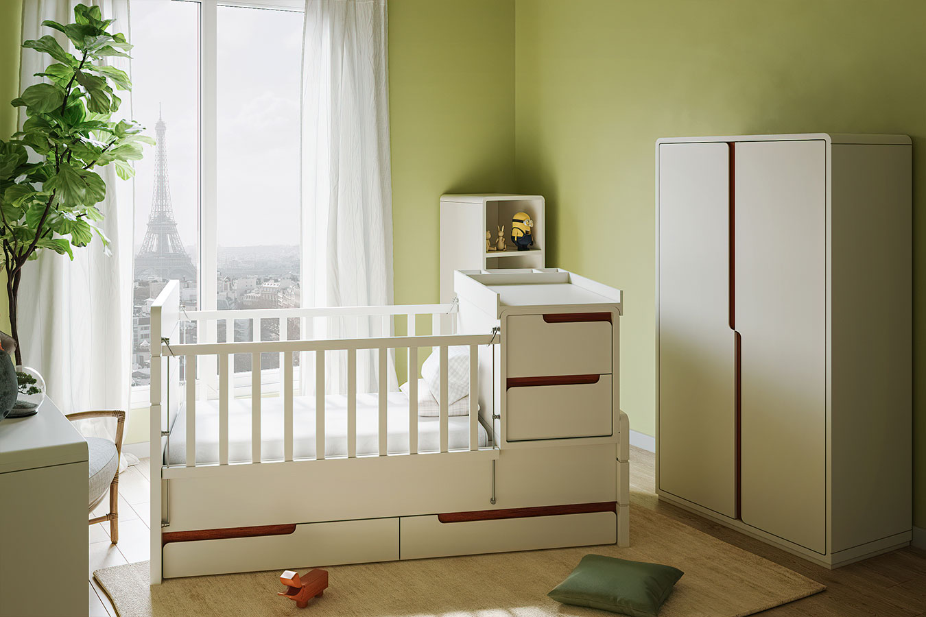 تخت کامپکت ایوان / با کشو